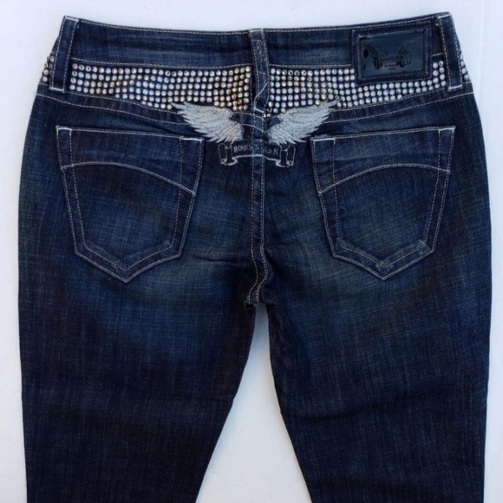 New Women ROBIN'S JEAN Dia Garbot Flare Jean SZ 25